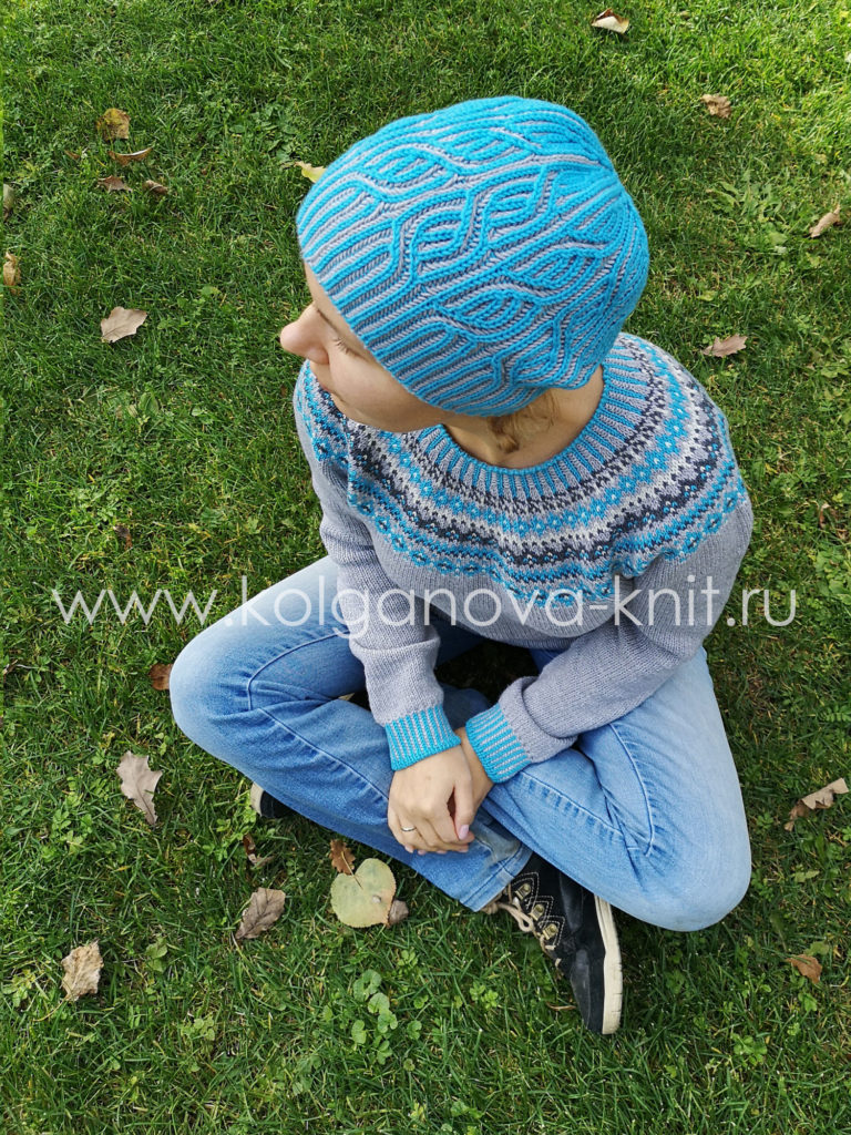 МК “Двухсторонняя шапка Бриошь” – kolganova-knit.ru